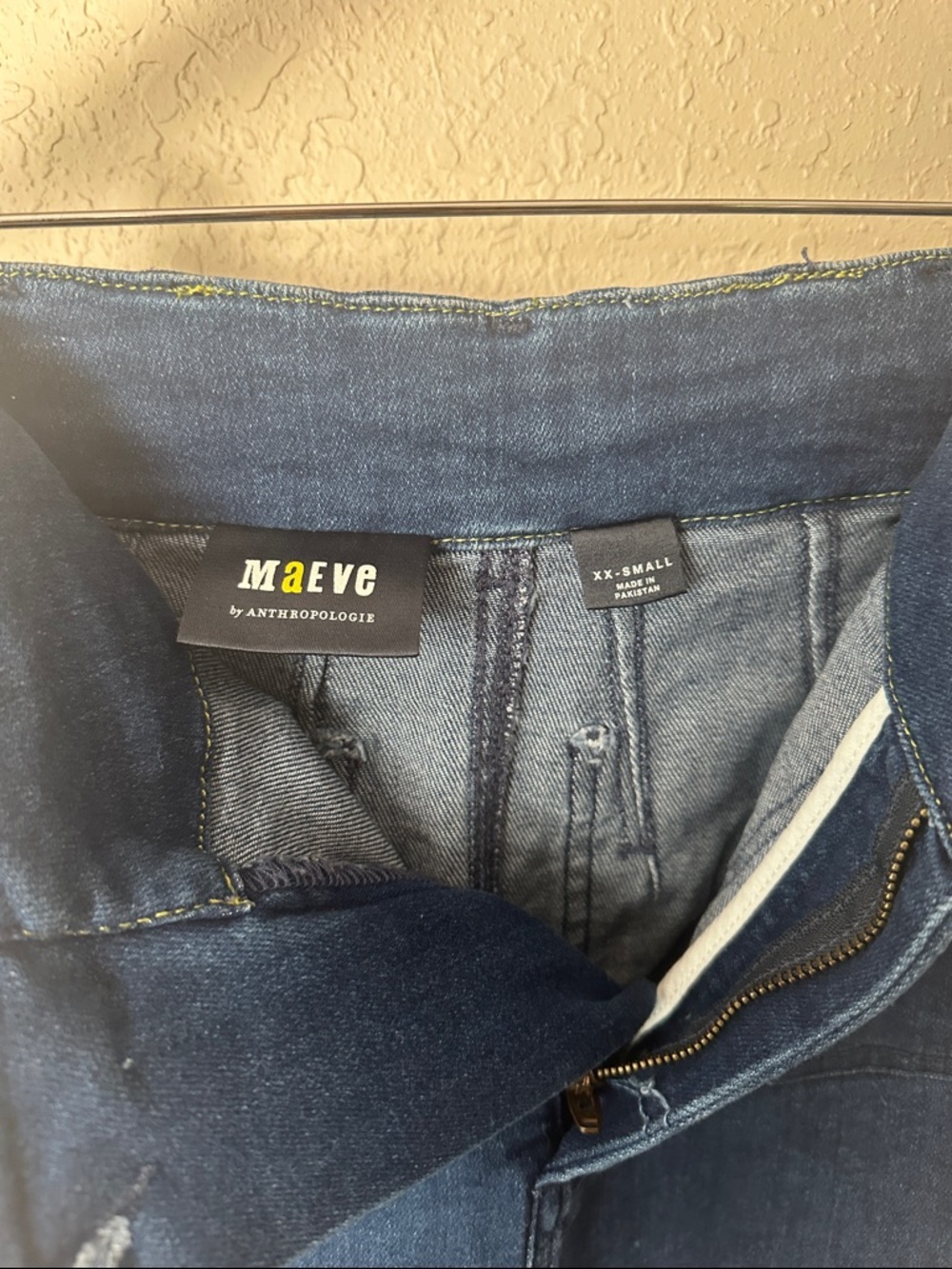 Maeve Dark Indigo Denim Skirt